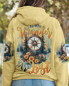 Maxcorners Not All Who Wander Are Lost Compass All Over Print LM1501