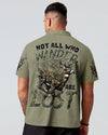 Maxcorners Not All Who Wander Are Lost Deer Hunting Camo All Over Print LM1501