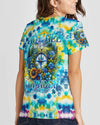 Maxcorners Not All Who Wander Are Lost Compass Tie Dye All Over Print LM2101