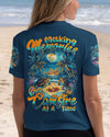 Maxcorners Making Memories One Campfire At A Time Turtle All Over Print LM1501