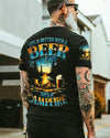 Maxcorners Life Is Better With A Beer And A Campfire All Over Print LM1501
