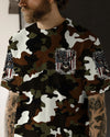 Maxcorners The Closer I Get To Nature Deer Camo All Over Print LM2101