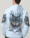 Maxcorners The Closer I Get To Nature Wolf All Over Print LM2101