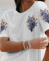 Maxcorners Wildflowers Grow On Lonely Untended Land All Over Print LM2101
