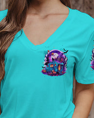 Maxcorners My Broom Broke So Now I Go Camping Halloween All Over Print LM2101