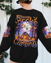 Maxcorners My Broom Broke So Now Halloween Camping All Over Print LM2101