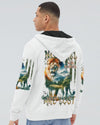 Maxcorners Not All Who Wander Are Lost Lion All Over Print LM2101