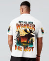 Maxcorners Not All Who Wander Are Lost Moose All Over Print LM2101