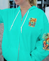 Maxcorners Smell The Sea Feel The Breeze Compass All Over Print LM2101
