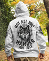 Maxcorners Not All Who Wander Are Lost Wolf All Over Print LM2101