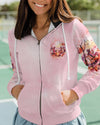 Maxcorners Some Girls Are Just Born With Camping All Over Print LM2101