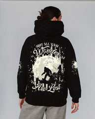 Maxcorners Not All Who Wander Are Lost Bigfoot Compass All Over Print LM2101