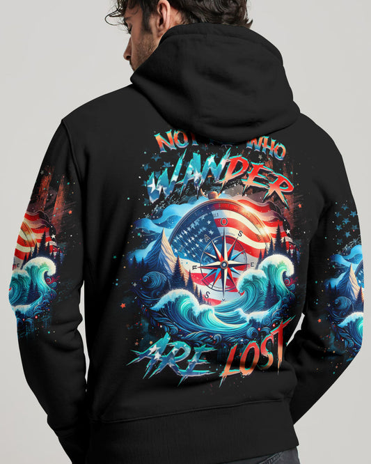 Maxcorners Not All Who Wander Are Lost All Over Print LM2101