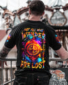 Maxcorners Not All Who Wander Are Lost Compass All Over Print LM2101