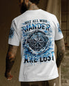 Maxcorners Not All Who Wander Are Lost Compass All Over Print LM1501