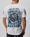 Maxcorners Not All Who Wander Are Lost Compass All Over Print LM1501