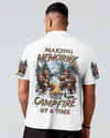 Maxcorners Making Memories One Campfire At A Time Christmas All Over Print LM2101