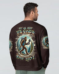 Maxcorners Not All Who Wander Are Lost Bigfoot All Over Print LM1601