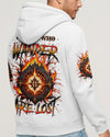 Maxcorners Not All Who Wander Are Lost Compass Fire All Over Print LM1501