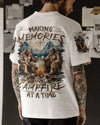 Maxcorners (Hot Deal) Making Memories One Campfire At A Time Bigfoot All Over Print LM1601
