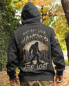Maxcorners Not All Who Wander Are Lost Bigfoot All Over Print LM1601