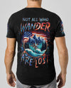 Maxcorners Not All Who Wander Are Lost Compass All Over Print LM2101