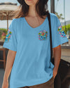 Maxcorners Smell The Sea Feel The Breeze Compass All Over Print LM1501