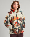 Maxcorners Not All Who Wander Are Lost Puffer Jacket LM2101