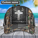 Maxcorners Custom Name Fishing 3D Mutilcolor Cap