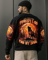 Maxcorners And Into The Forest I Go Wolf All Over Print LM1501