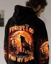 Maxcorners And Into The Forest I Go Wolf All Over Print LM1501