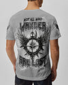 Maxcorners Not All Who Wander Are Lost Compass All Over Print LM1501