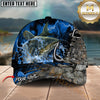 Maxcorners Fishing Splash Water Camo Personalized Name Classic 3D Cap (13 Breeds)