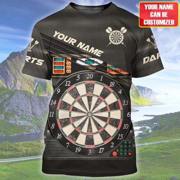 Maxcorners Customized Darts Polo Shirt, Perfect Gift For Darts Lovers, Darts Players