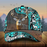 Maxcorners Premium Cool Deer Hunting Personalized Hats 3D Multicolored