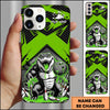 Maxcorners Crocodile Bowling Toxic Monster Strike Style Multicolor Options Personalized Name 3D Phonecase