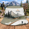 Maxcorners Hiking Personalized Name Cap