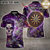 Maxcorners Darts Day of the Dead Gentleman Ornate Dartboard Multiple Options Personalized Name, Team Name 3D Shirt