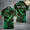 Maxcorners Darts Ocean Dragon Dartboard Multiple Options Personalized Name, Team Name 3D Shirt
