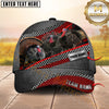 Maxcorners Modern Hunting Sport Style Personalized Name Cap  (Deer/Moose/Boar/Turkey/Duck)