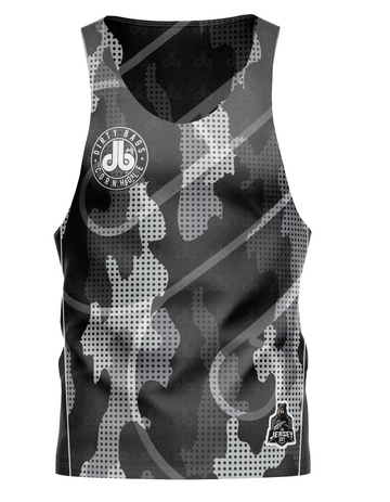 Maxcorners Dirty Bags Cornhole Jersey Tank Top - Tundra Camo