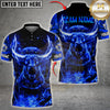 Maxcorners Bull Darts Blazing Fire Multiple Options Personalized Name, Team Name 3D Shirt