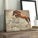 Maxcorners Stallion Majesty Canvas Print