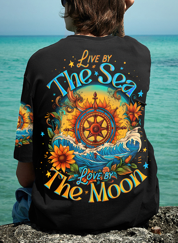 Maxcorners Live By The Sea Compass All Over Print LM2101