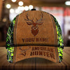 Maxcorners American Hunter Leather Pattern 3D Multicolor Personalized Cap
