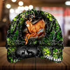 Maxcorners Epic Deer Hunting Art US Flag Camo Pattern 3D Multicolor Personalized Cap