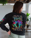 Maxcorners And Into The Forest I Go Bigfoot Colorful All Over Print LM1601