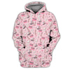 Maxcorners We Wear Pink In October Shirt For Golfer, Pattern Golf Shirt, Breast Cancer Golf Shirt For Women