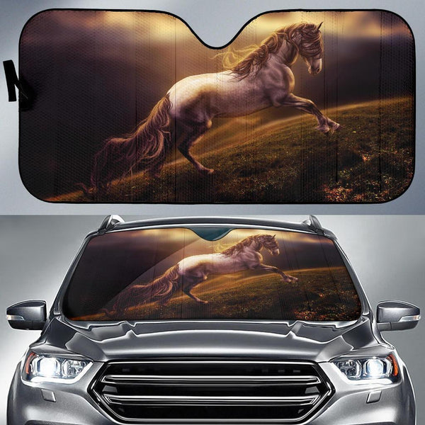 Maxcorners Horse Car Sun Shades