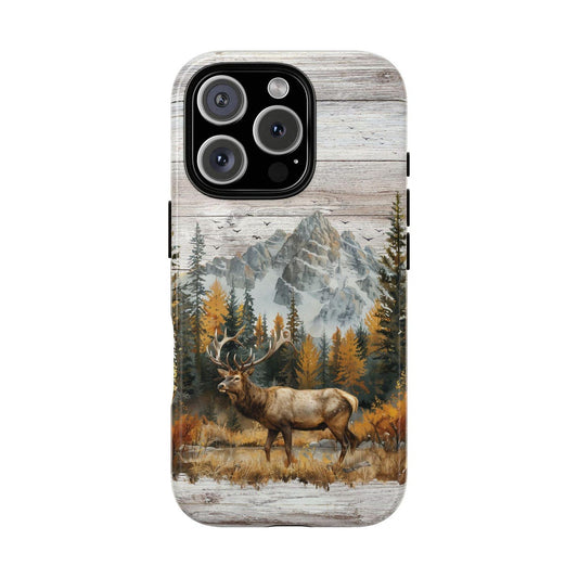 Maxcorners Retro Deer In Wilderness Phone Case, Nature Phone Case For iphone 16 Pro Case, 15, 14, 13 Pro Max, Iphone 16 Case Hunter Phone Case For Men
 3D Phone Case LM0812